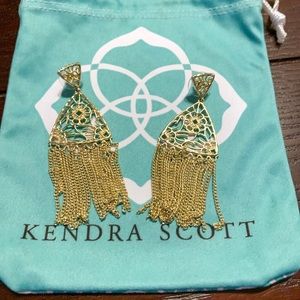 Gold Filigree Earrings